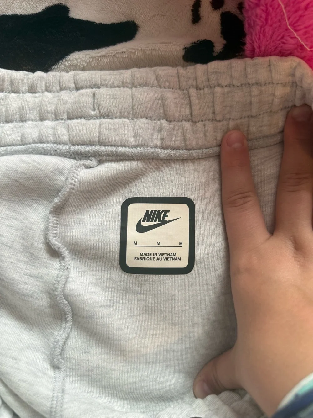 Nike White Jogger Pants